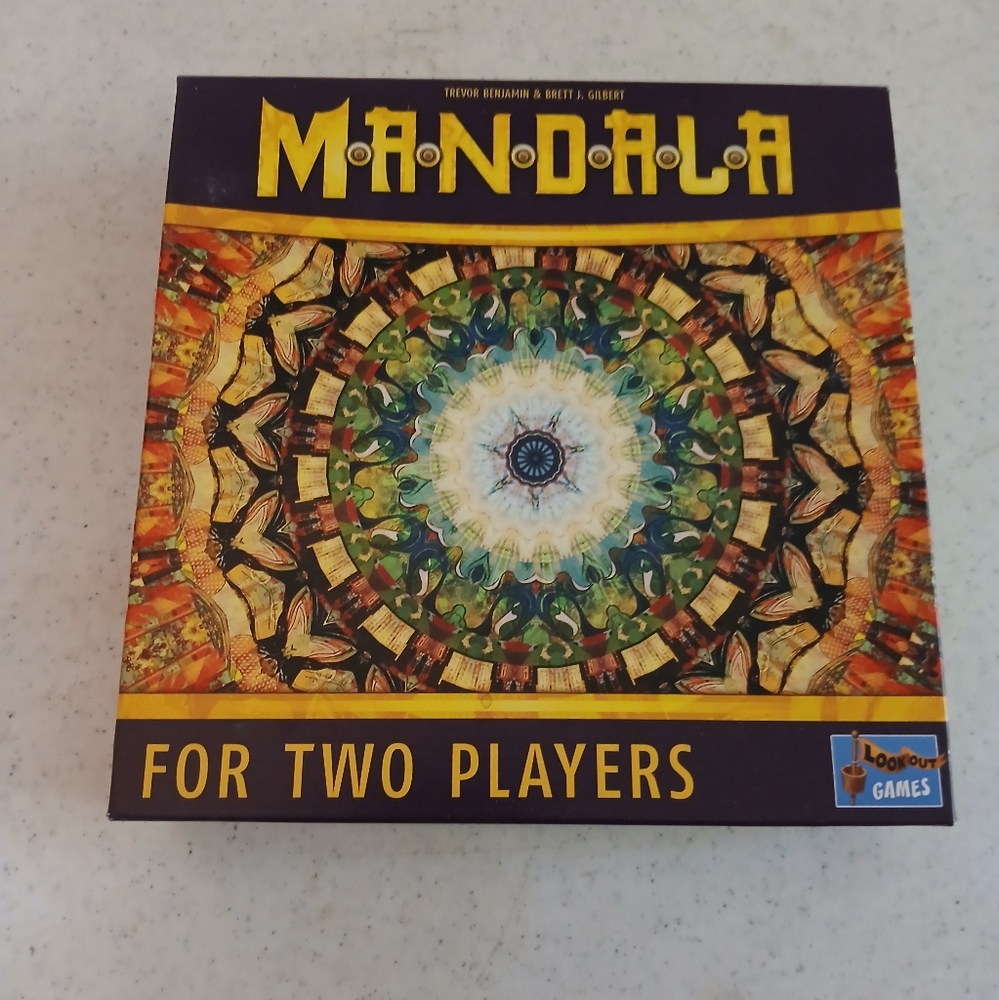 Mandala Board Game by - Multicolor